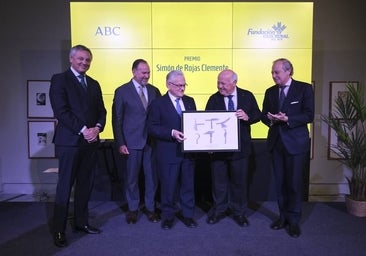 El empresario Juan Cano recibe el XVI Premio Simón de Rojas Clemente