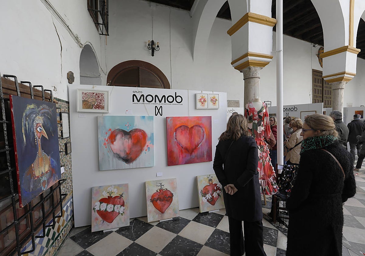 Exposición benéfica en el convento de San Leandro