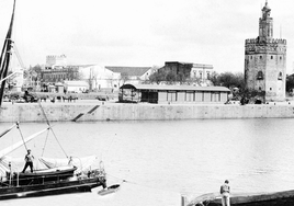 Historia de Sevilla: las fotografías más curiosas de la Torre del Oro rescatadas del archivo de ABC