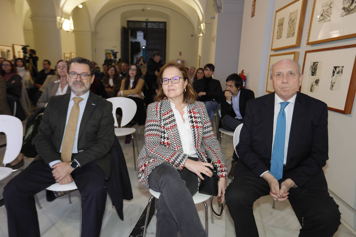 Enrique Ojeda, Encarnación García y Juan Antonio Virizuela