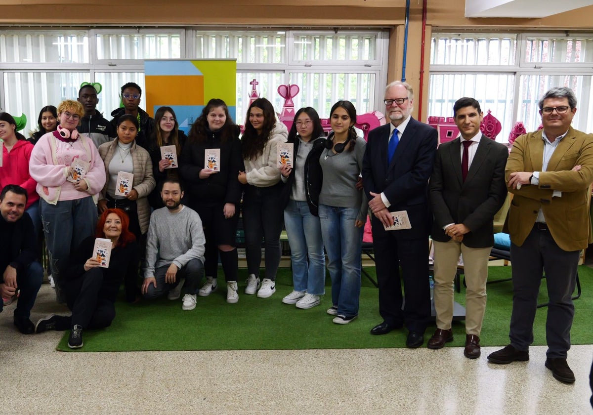 Acto organizado por la Fundación Lara en el IES Ramón Carande