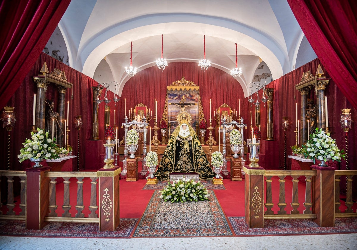 El Cristo del Buen Fin y la Virgen de la Palma