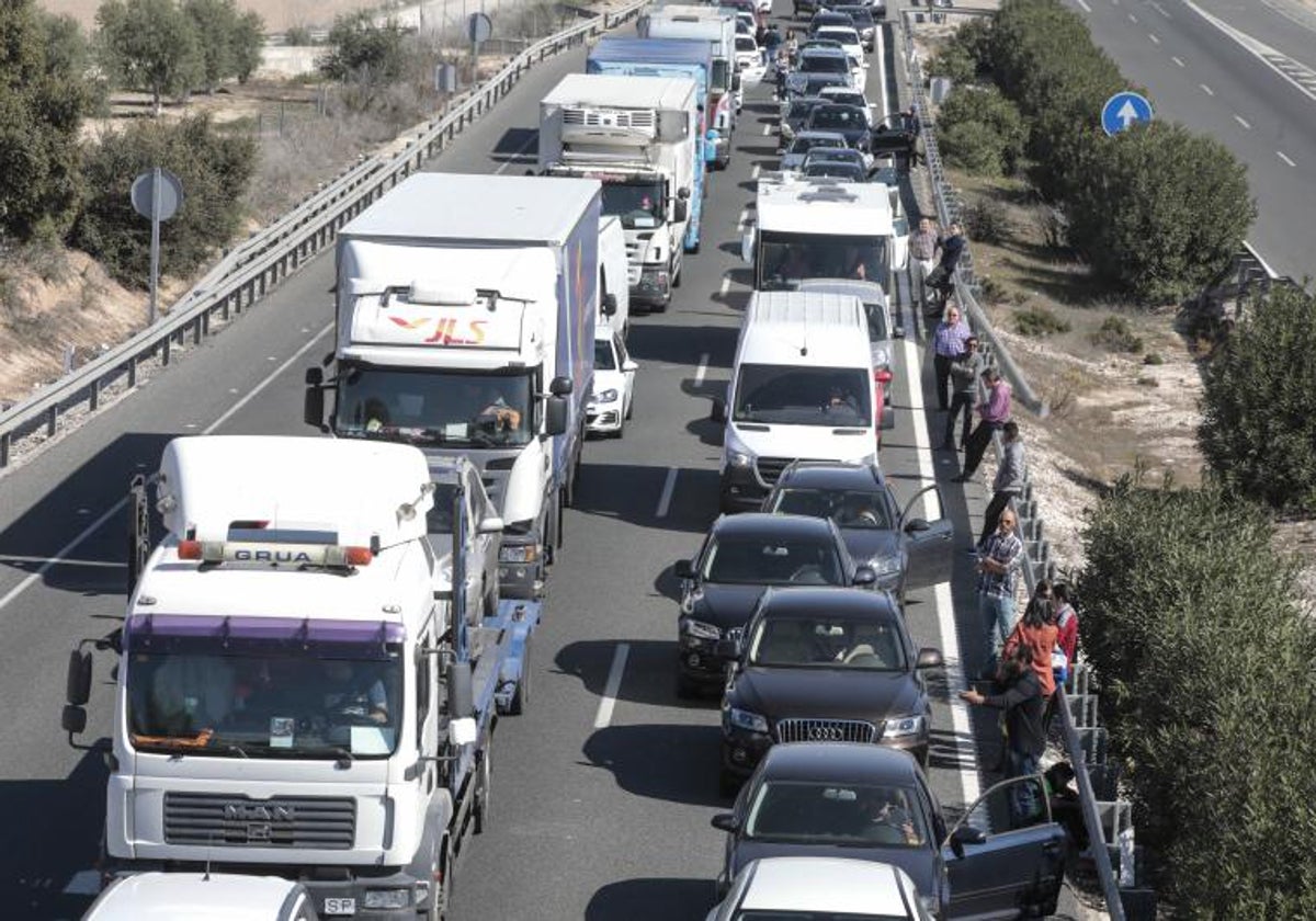 Uno de los cortes de Sevilla de las últimas semanas