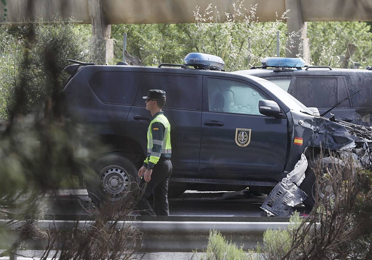 El accidente en la autovía AP-4, en Los Palacios, se ha saldado con seis fallecidos