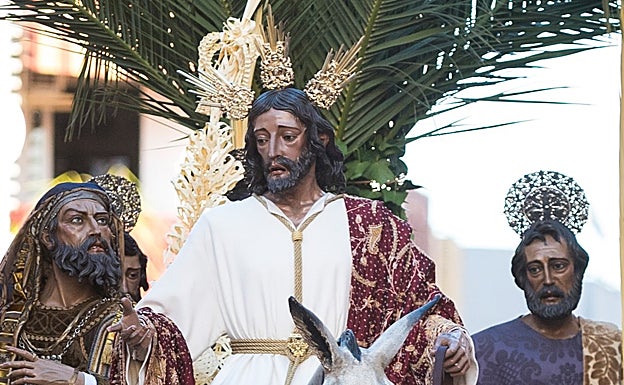 La Borriquita, cofradía que abre el Domingo de Ramos