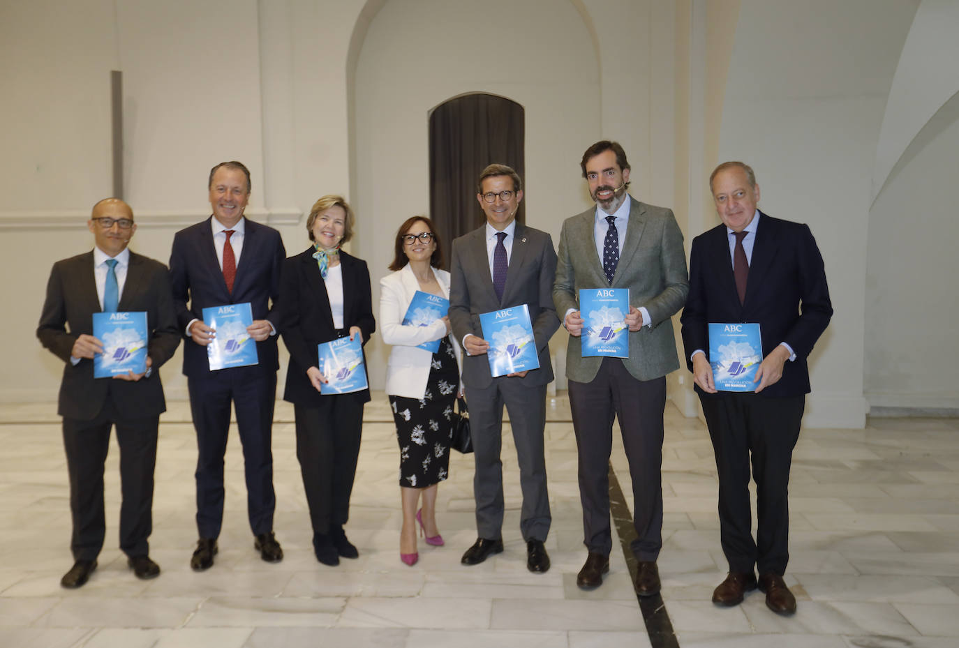 Antonio Joyanes, Enrique Barbudo, Andrea Sánchez, María Sánchez, Jorge Paradela, Luis Montoto, Álvaro Rodríguez Guitart