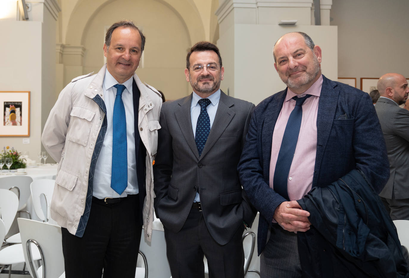 Alejandro Alfaro, José Manuel Rincón y Alfonso Vargas