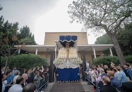 Las imágenes de la hermandad del Divino Perdón de Alcosa de la Semana Santa de Sevilla 2024