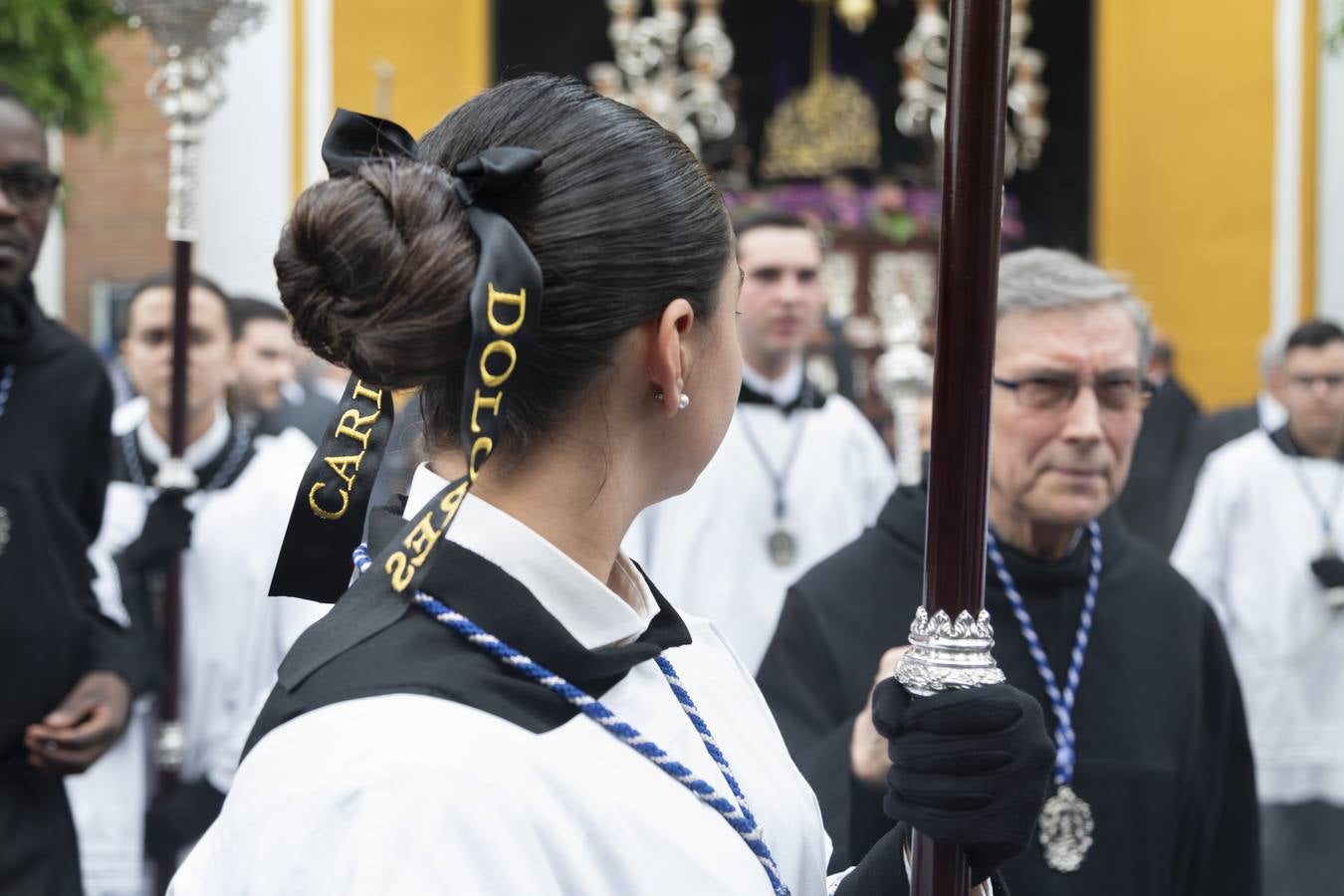 Salida de la hermandad de San José Obrero, este Sábado de Pasión