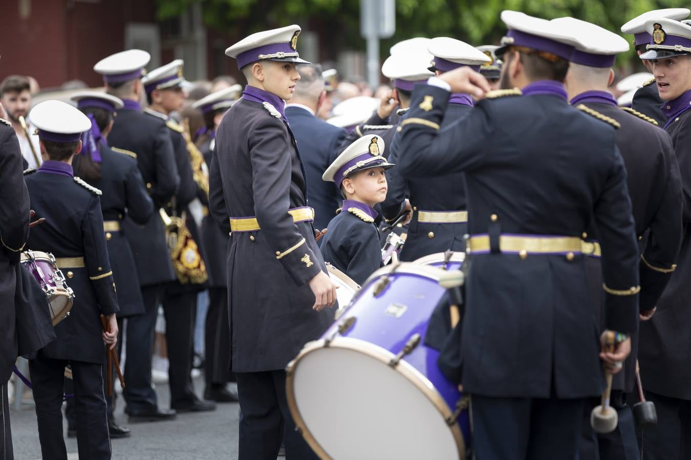 Salida de la hermandad de San José Obrero, este Sábado de Pasión