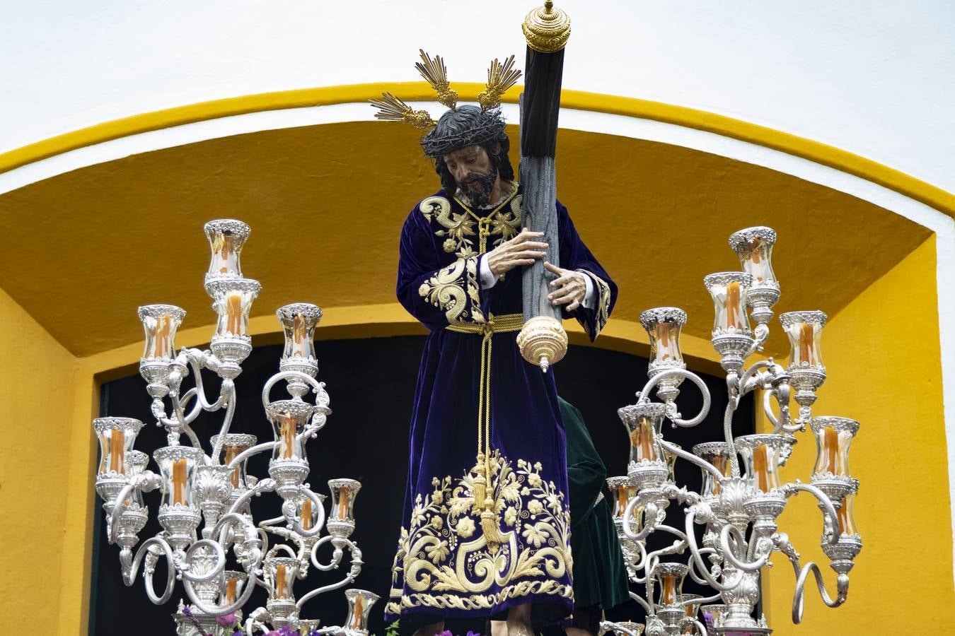 Salida de la hermandad de San José Obrero, este Sábado de Pasión