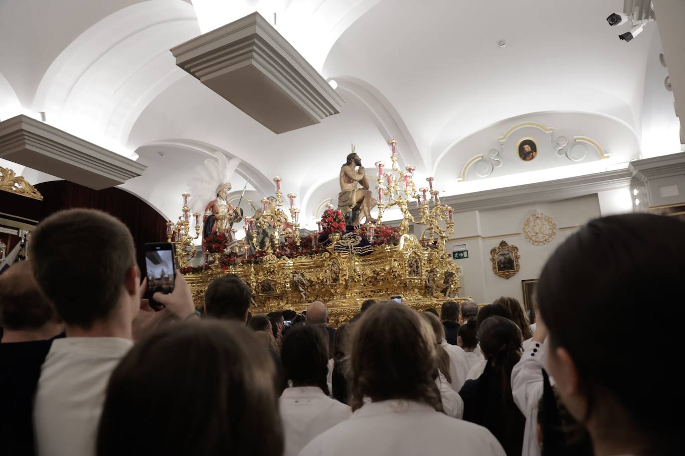 La hermandad de la Estrella no realiza su estación de penitencia debido a la lluvia