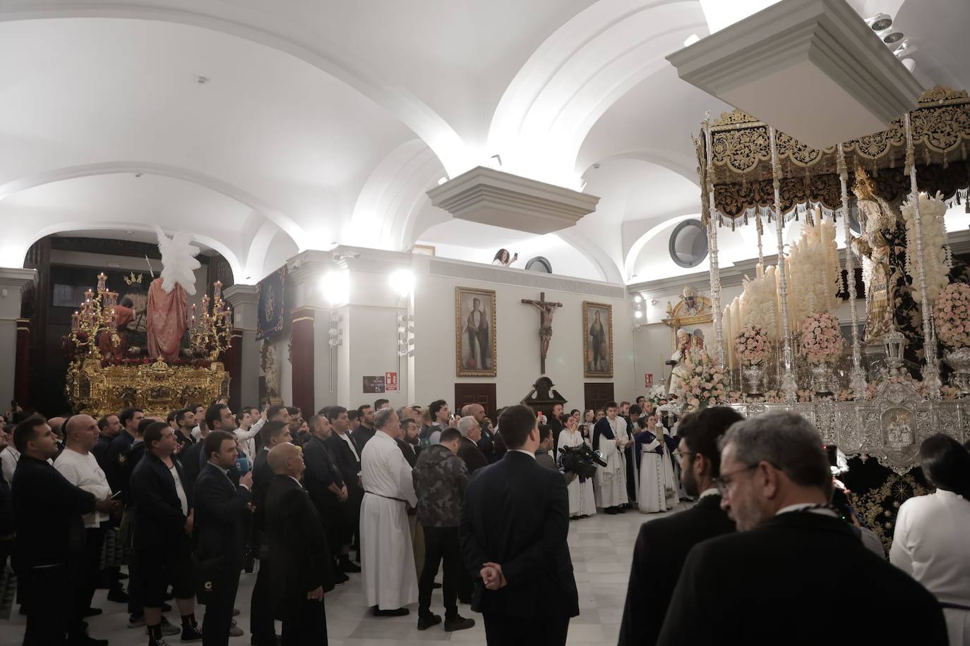 La hermandad de la Estrella no realiza su estación de penitencia debido a la lluvia