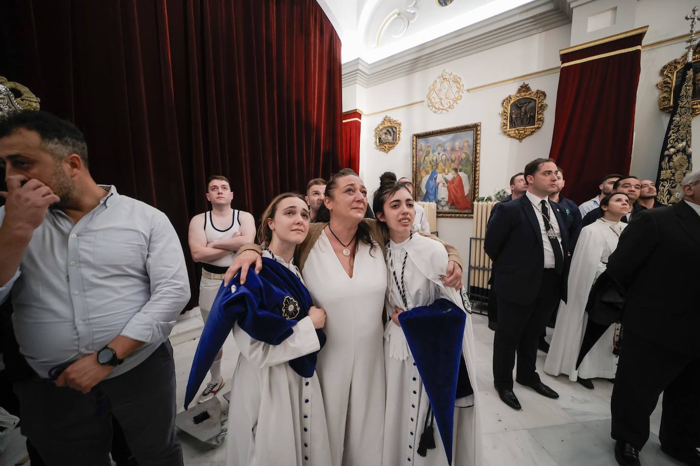 La hermandad de la Estrella no realiza su estación de penitencia debido a la lluvia