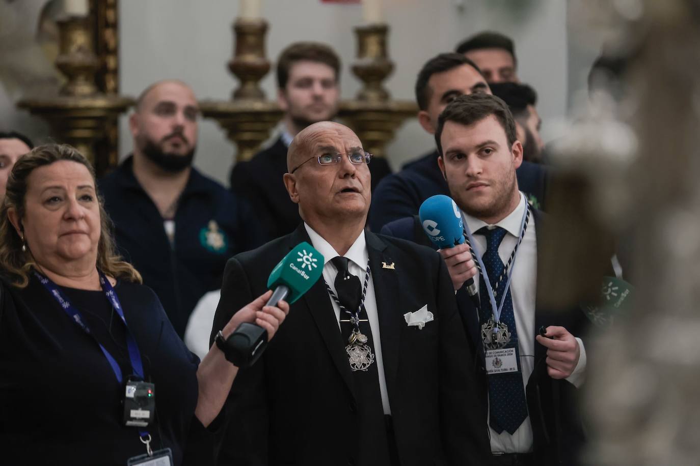 La hermandad de la Estrella no realiza su estación de penitencia debido a la lluvia
