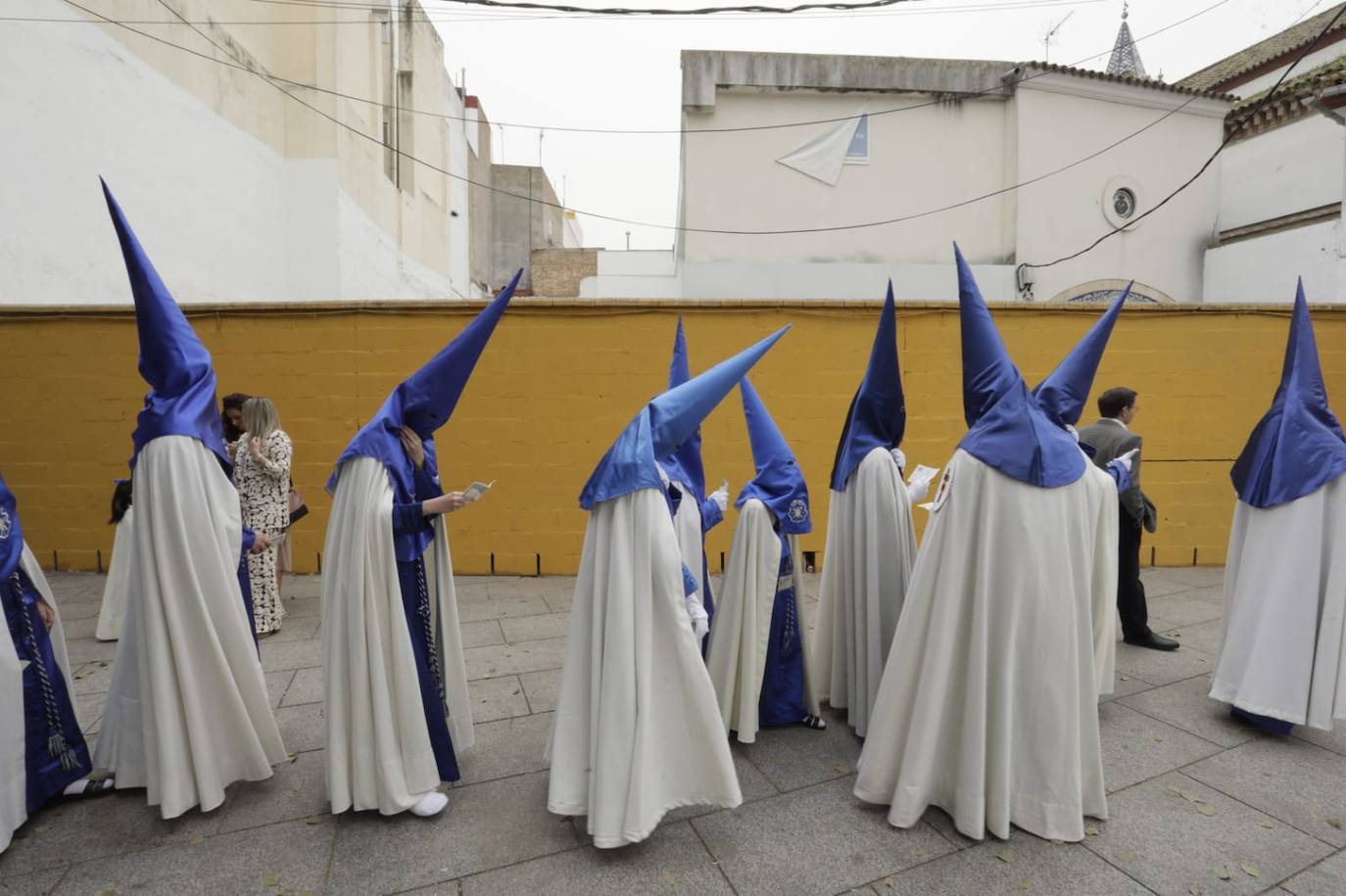 La hermandad de la Hiniesta no ha podido realizar su esperada estación de penitencia este Domingo de Ramos