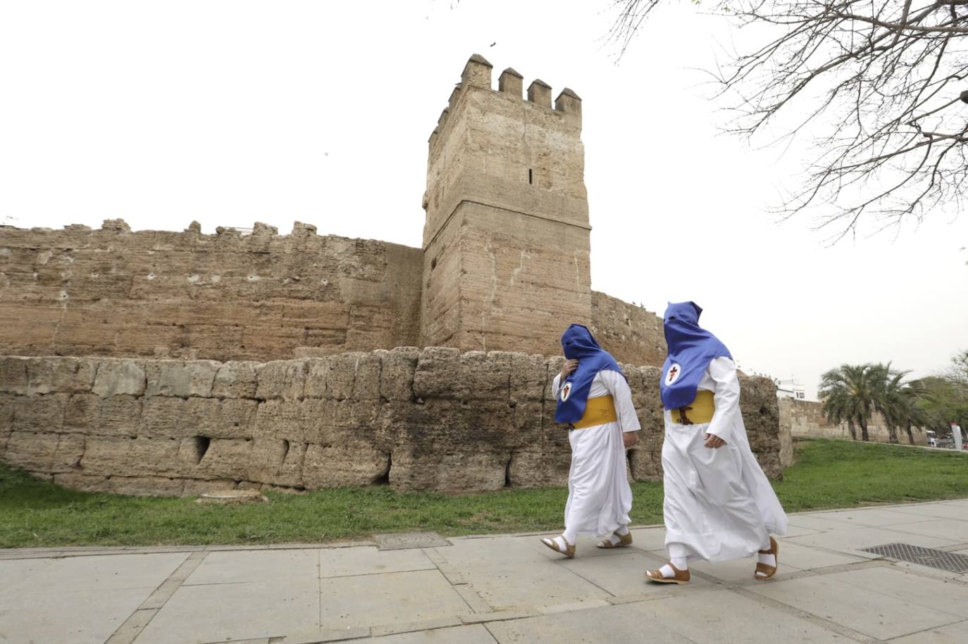 La hermandad de la Hiniesta no ha podido realizar su esperada estación de penitencia este Domingo de Ramos
