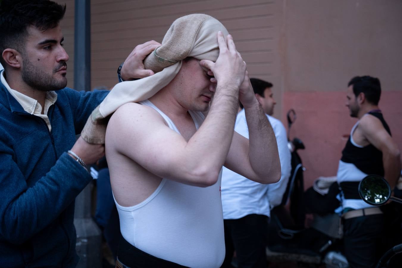 Momentos más emotivos de la procesión de  Las Penas, este Lunes Santo