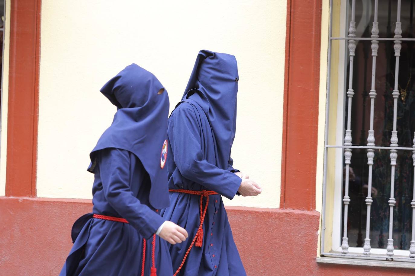 Se suspende la estación de penitencia de la hermandad del Baratillo debido a la lluvia