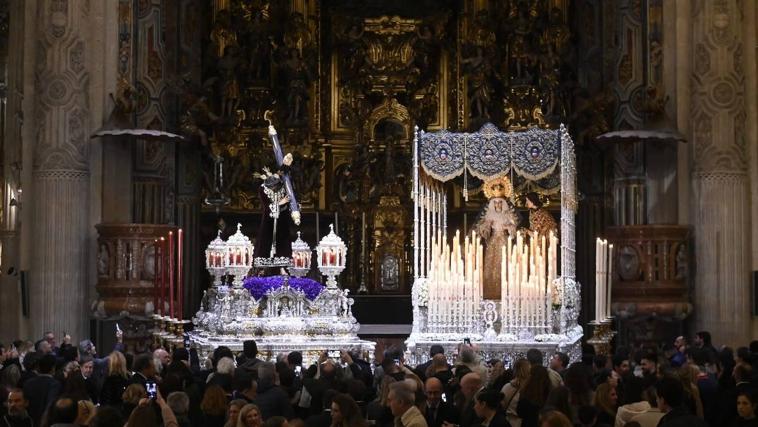 Jueves Santo de la Semana Santa de Sevilla 2024, en imágenes