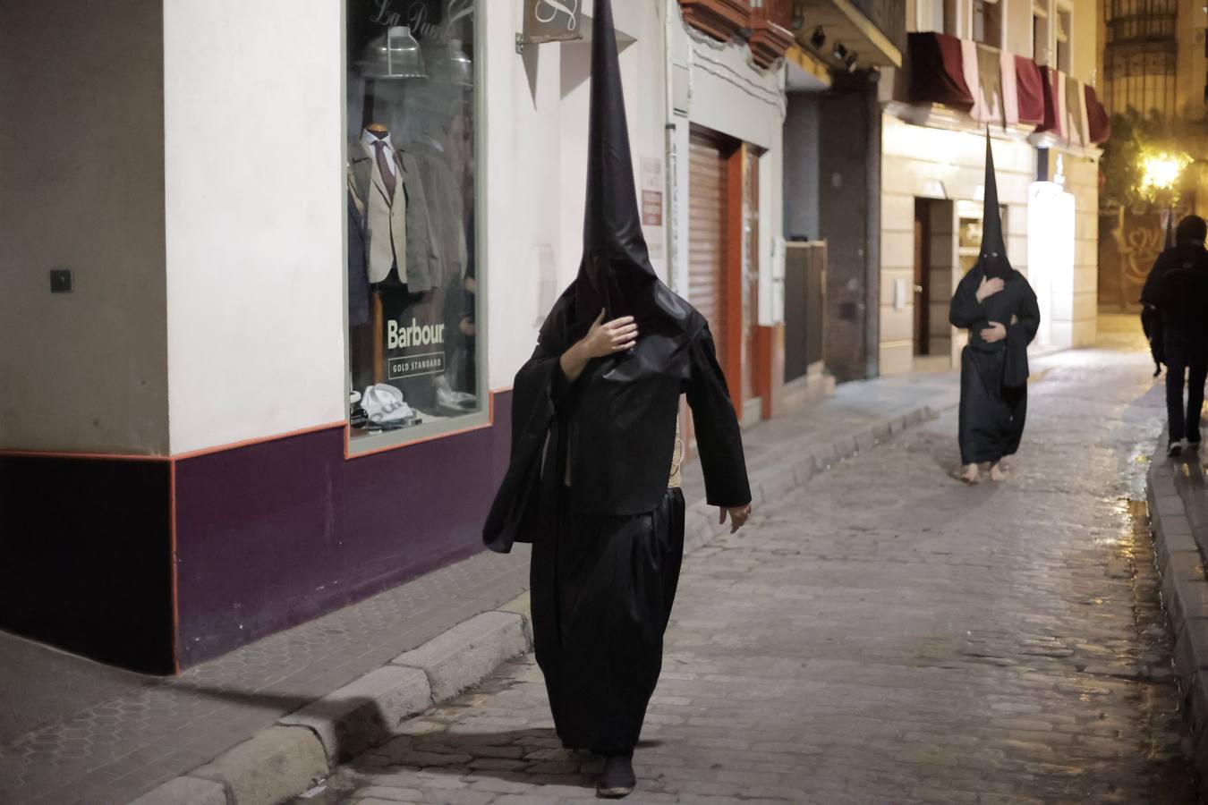 El Calvario tampoco pudo sacar sus pasos a la calle en la Madrugada 2024