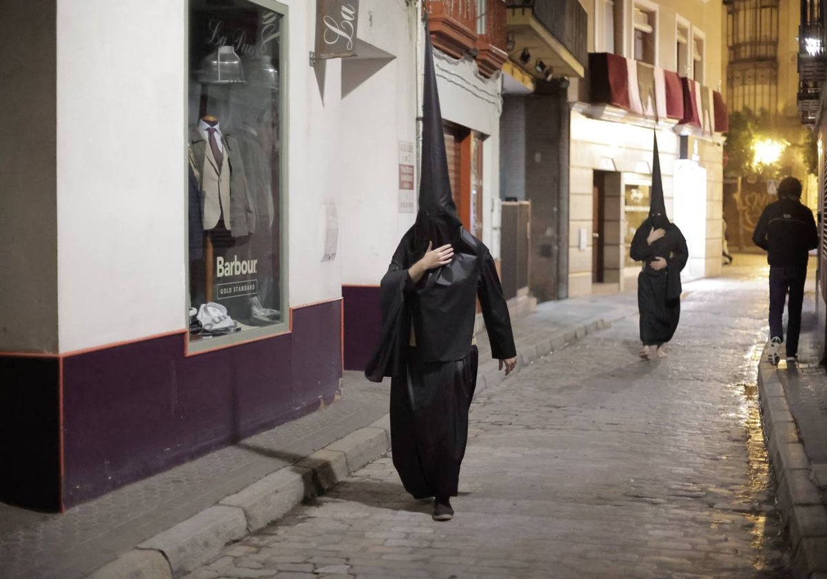 El Calvario tampoco pudo sacar sus pasos a la calle en la Madrugada 2024