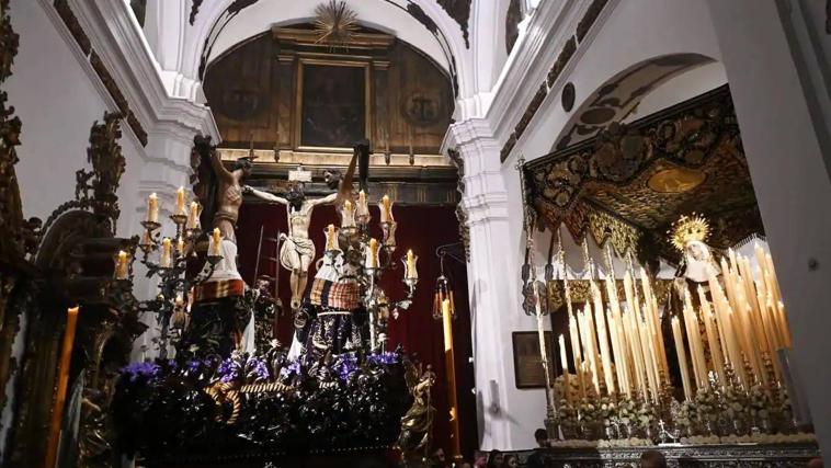 La hermandad de la Carretería no ha realizado su estación de penitencia a la Catedral en el Viernes Santo de 2024