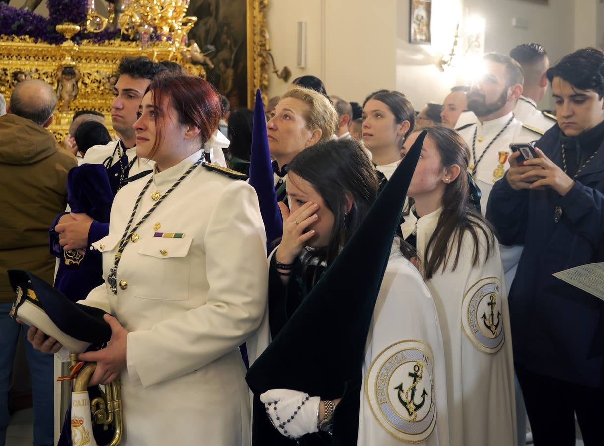 La hermandad de la Esperanza de Triana fue la primera de la noche en comunicar que no saldrían a las calles de Sevilla en la Madrugada 2024