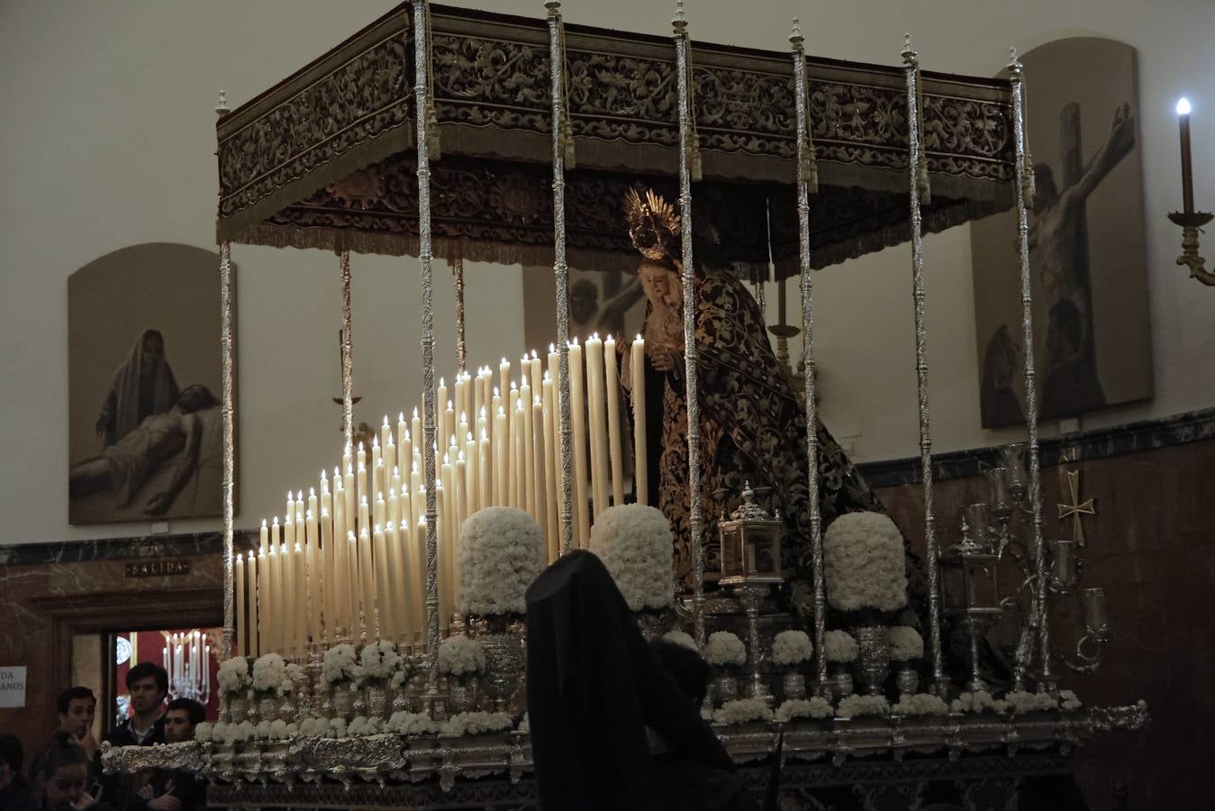 La hermandad del Gran Poder no pudo realizar su estación de penitencia a la Catedral en 2024 por la lluvia