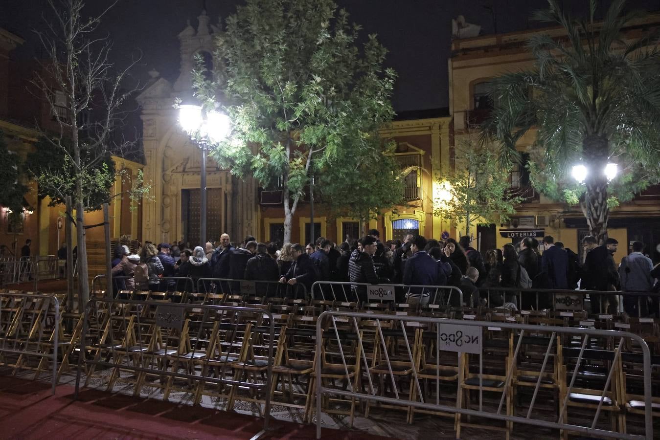 La hermandad del Gran Poder no pudo realizar su estación de penitencia a la Catedral en 2024 por la lluvia