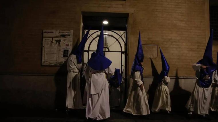 La hermandad de Montserrat fue otra más de las que no procesionaron en la Semana Santa de 2024