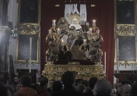 Las imágenes de la hermandad de la Sagrada Mortaja de la Semana Santa de Sevilla 2024