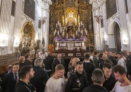 Las imágenes de la hermandad de la Soledad de San Buenaventura de la Semana Santa de Sevilla 2024