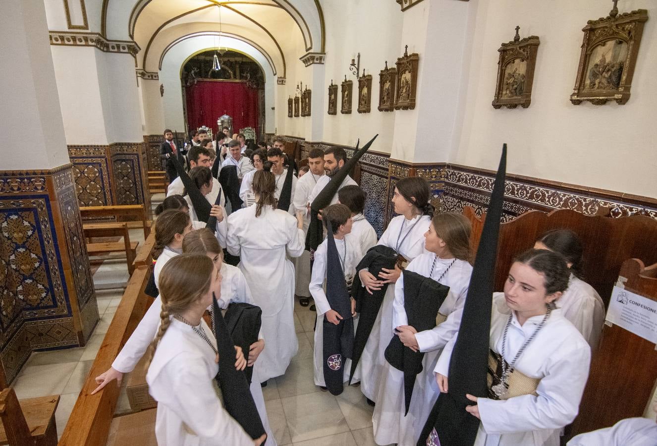 La Soledad de San Buenaventura no pudo salir a las calles de Sevilla en el Viernes Santo de 2024