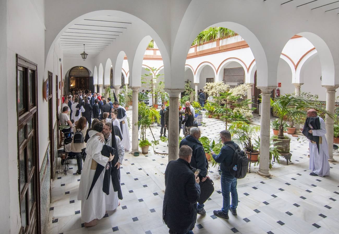 La Soledad de San Buenaventura no pudo salir a las calles de Sevilla en el Viernes Santo de 2024