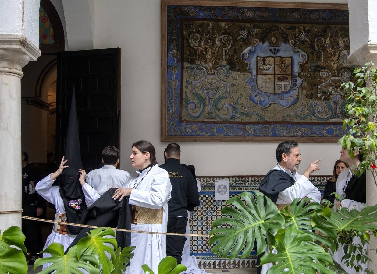 La Soledad de San Buenaventura no pudo salir a las calles de Sevilla en el Viernes Santo de 2024