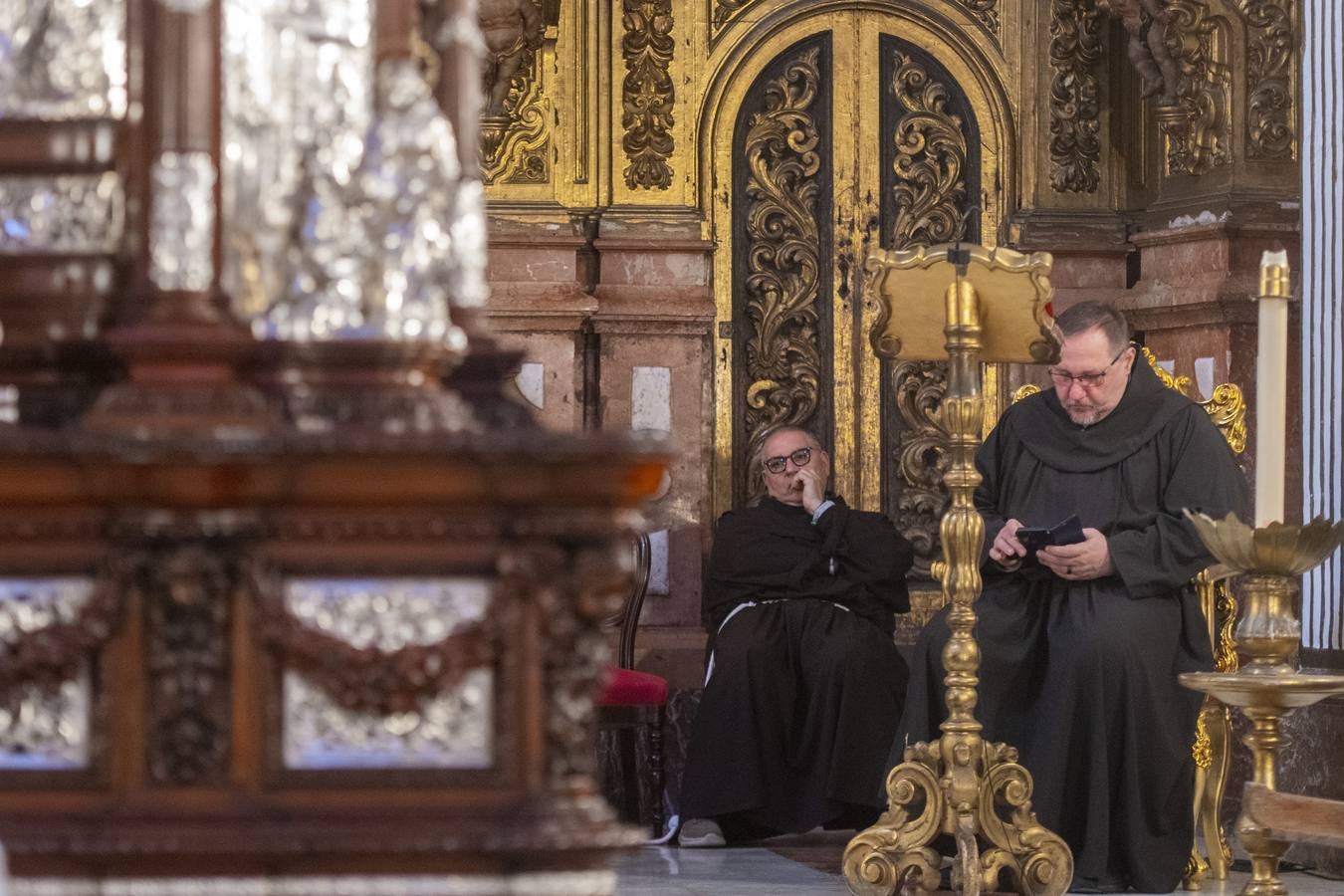 La Soledad de San Buenaventura no pudo salir a las calles de Sevilla en el Viernes Santo de 2024