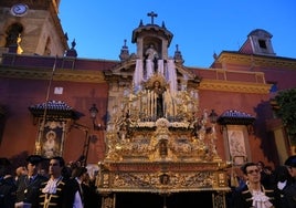 Las imágenes de la hermandad de la Soledad de San Lorenzo de la Semana Santa de Sevilla 2024