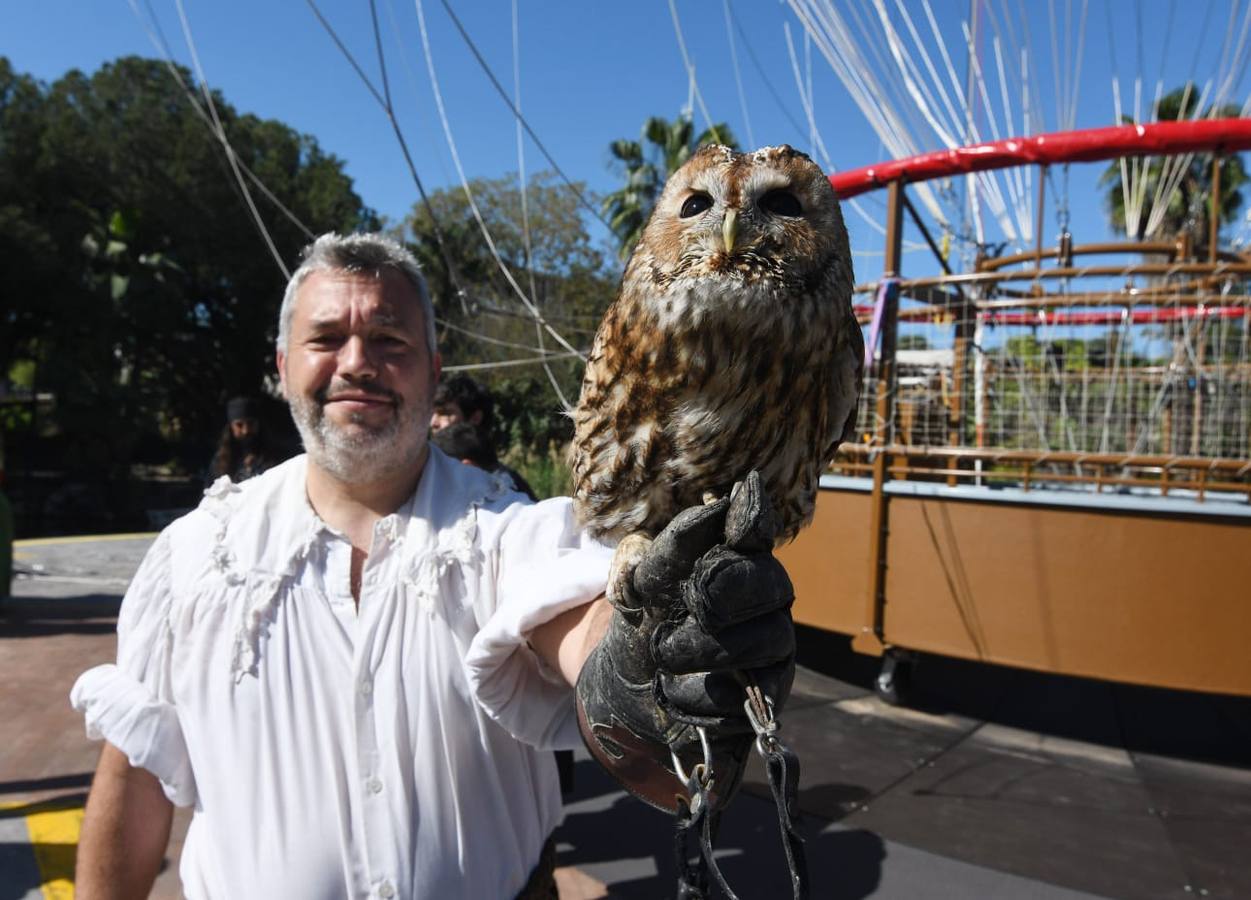 Un momento de la presentación a los medios de la nueva programación de Isla Mágica para la temporada 2024