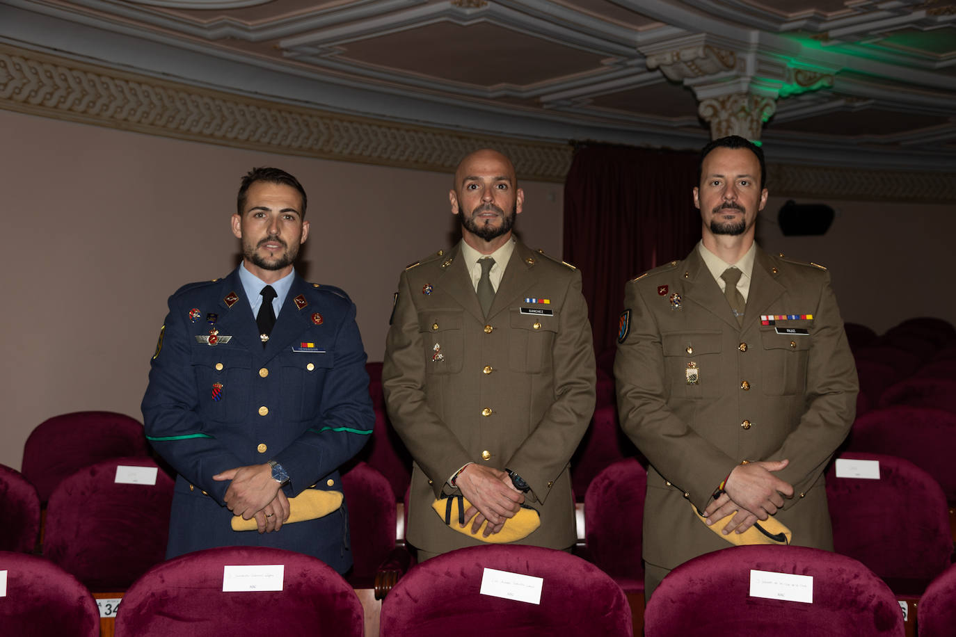  Álvaro Ruiz, Rubén Sánchez y Manuel Jesús Ruiz Galindo