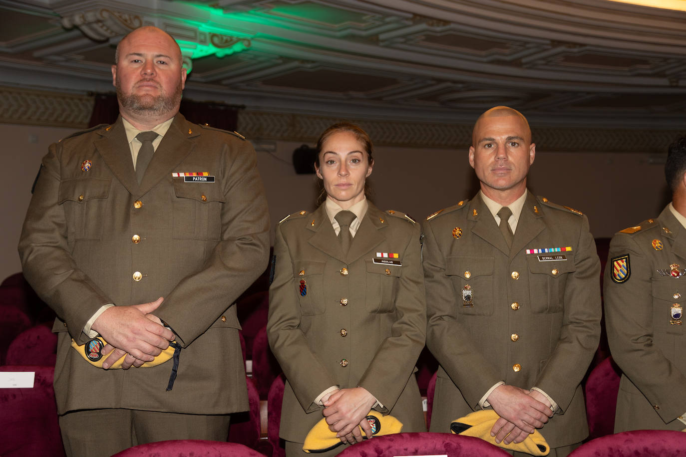 José Luis Patrón Pérez, Isabel María Aguilar y Carlos Bernal