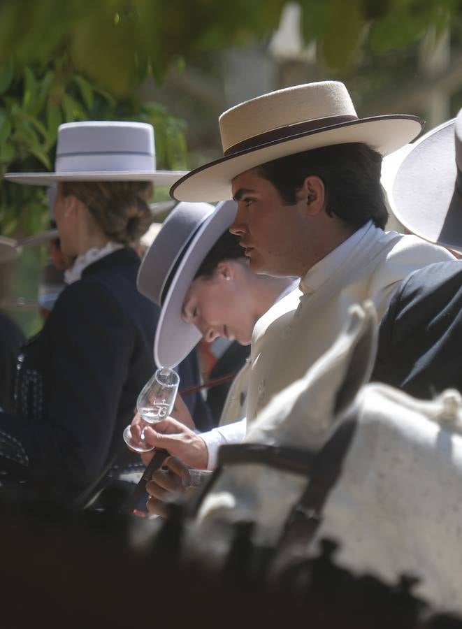 Ambiente en el real durante el domingo de Feria