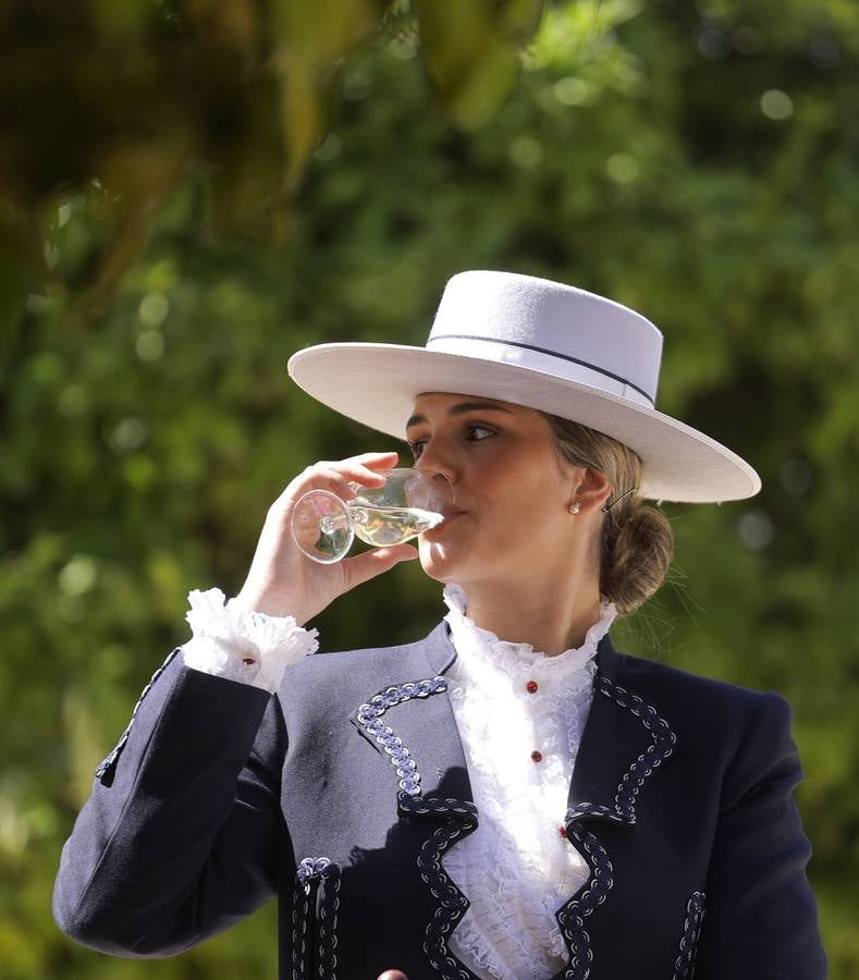 Ambiente en el real durante el domingo de Feria