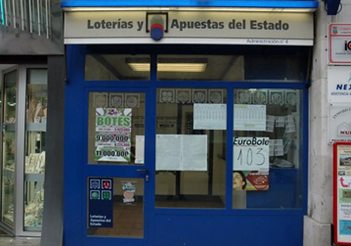 Una administración del lotería