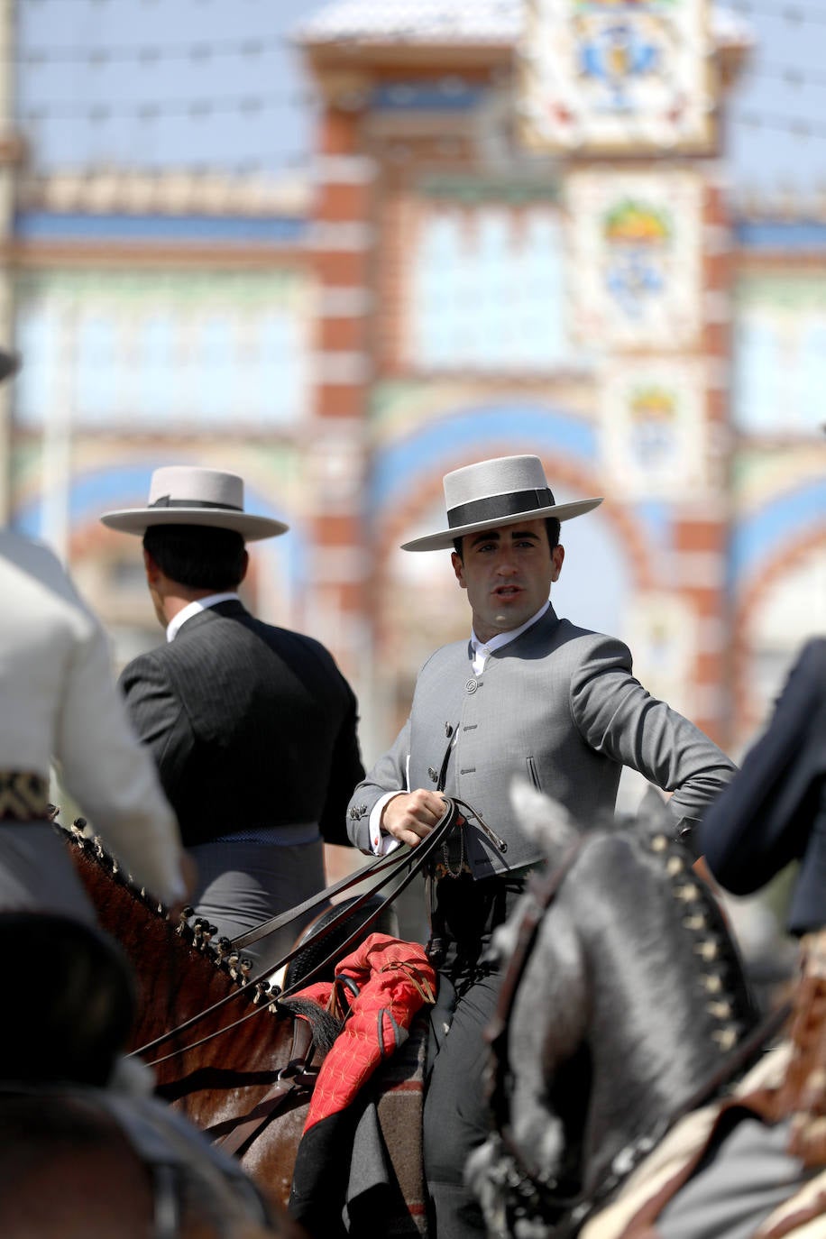 Ambiente durante el martes en la Feria de Sevilla de 2024