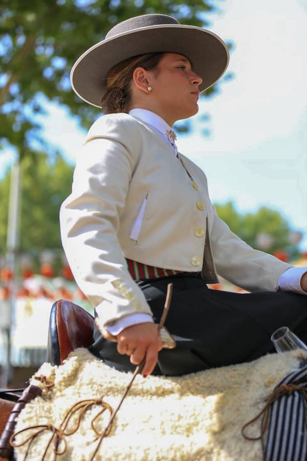 Ambiente en el real durante el miércoles de la Feria de Abril 2024
