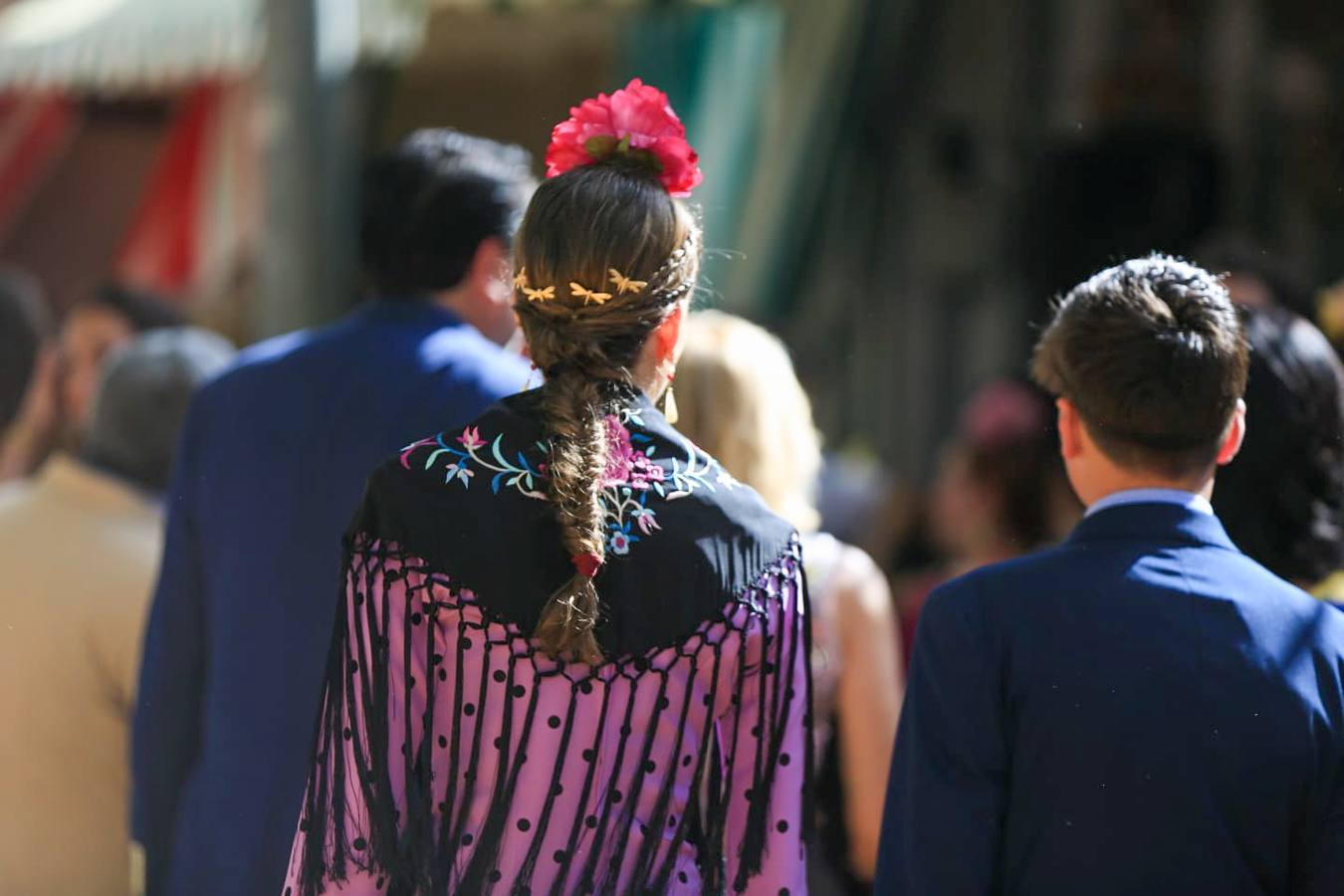 Ambiente en el real durante el miércoles de la Feria de Abril 2024