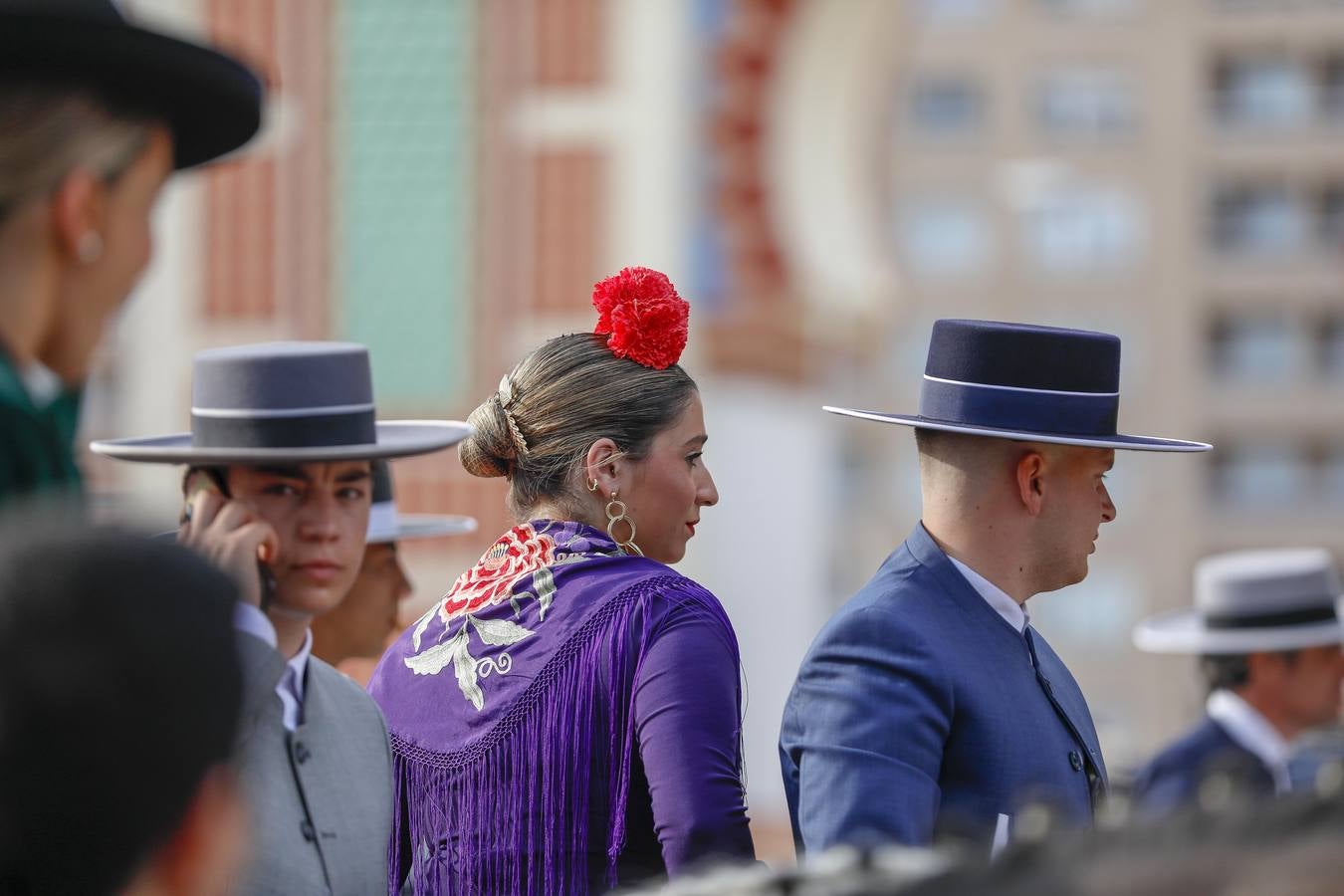 Ambiente en el real durante el miércoles de la Feria de Abril 2024