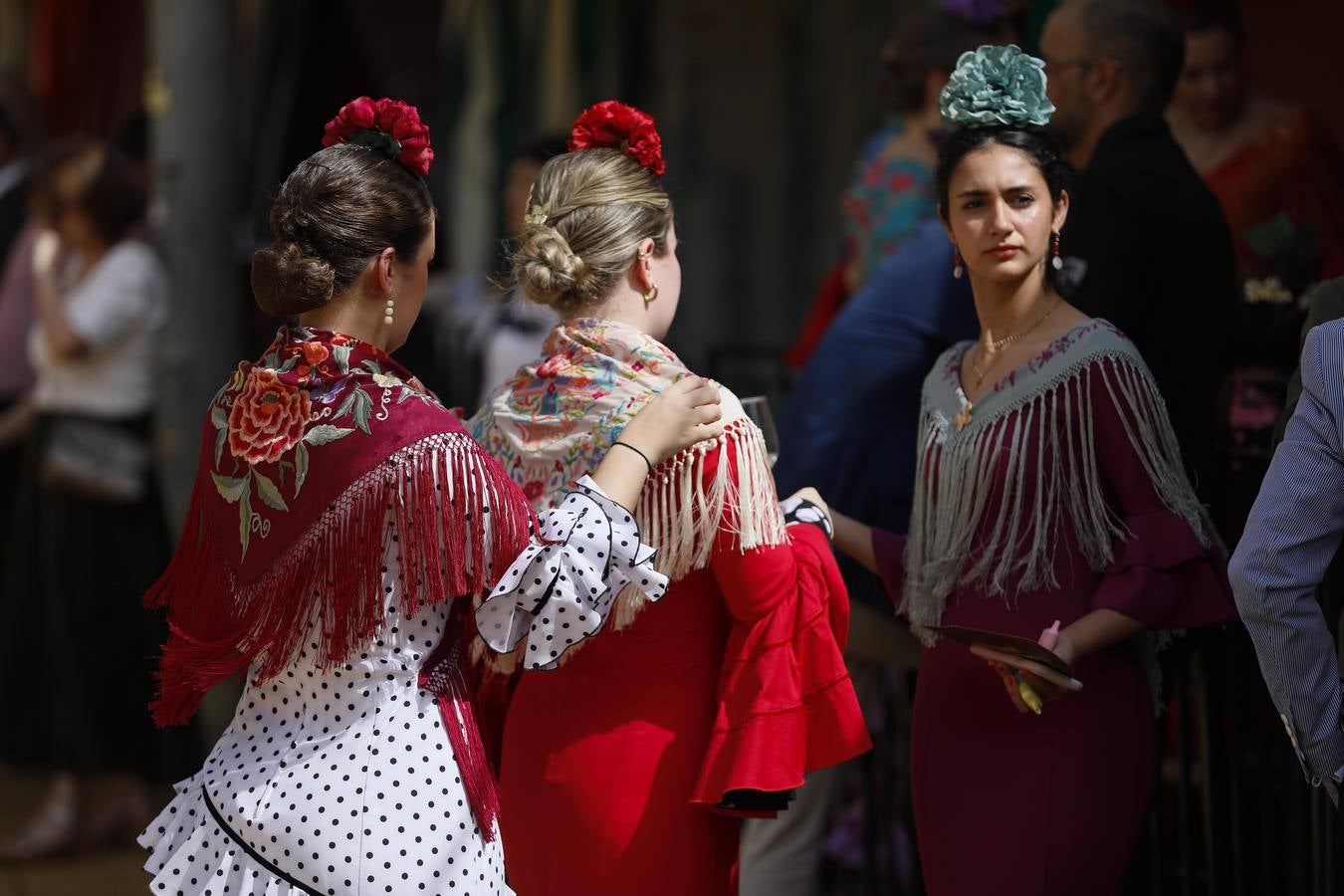 Ambiente en el real durante el miércoles de la Feria de Abril 2024