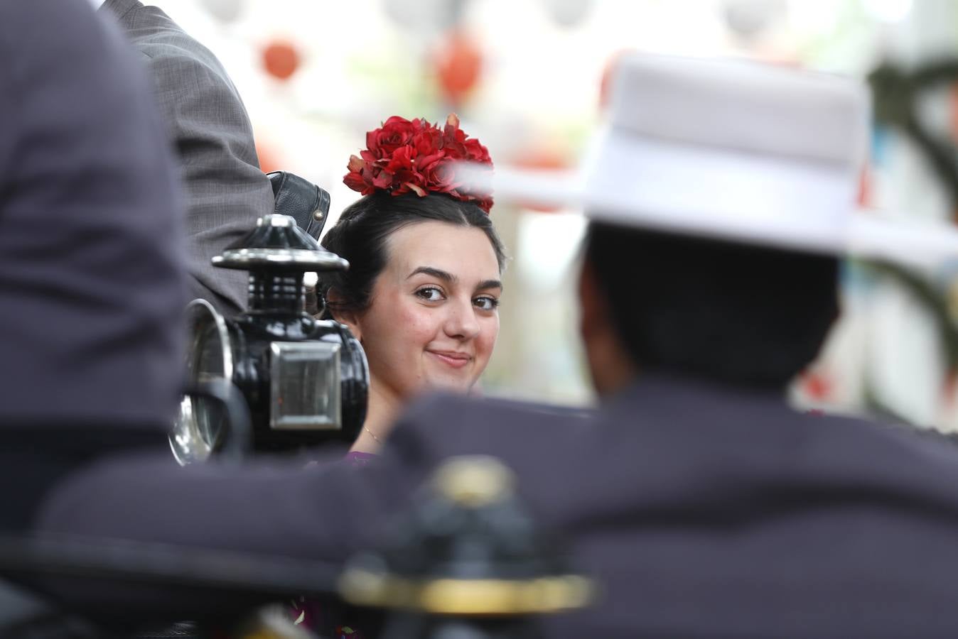 Ambiente en el real durante el viernes de la Feria de 2024